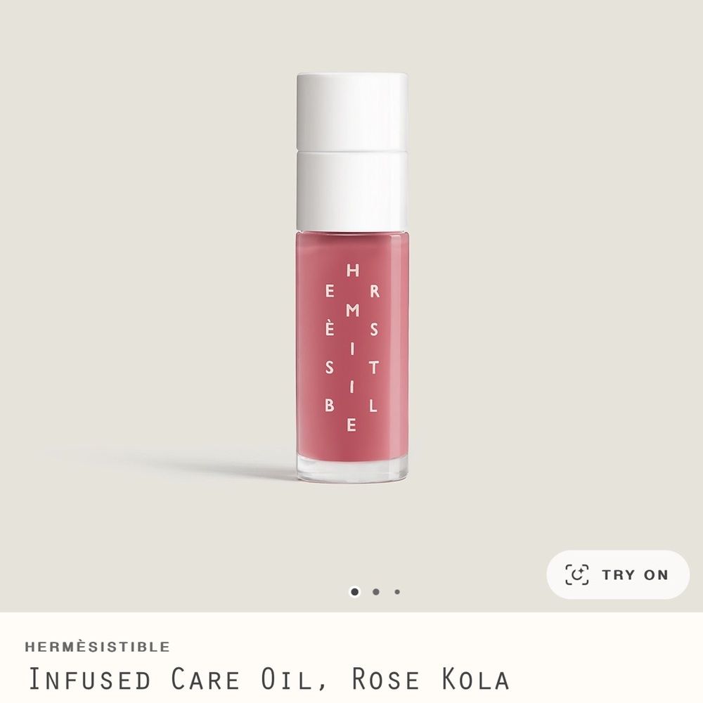 Hermes Infused Care Oil in Rose Kola